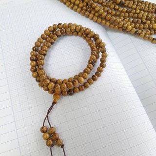 vòng gỗ bách thơm 21 hạt phong thuy