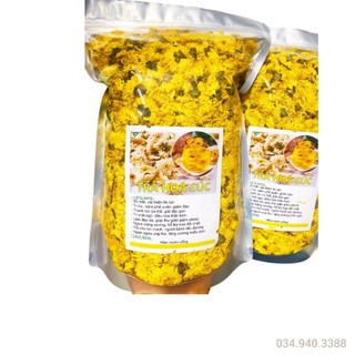 100g Trà hoa cúc vàng sấy khô nguyên bông loại thượng hạng