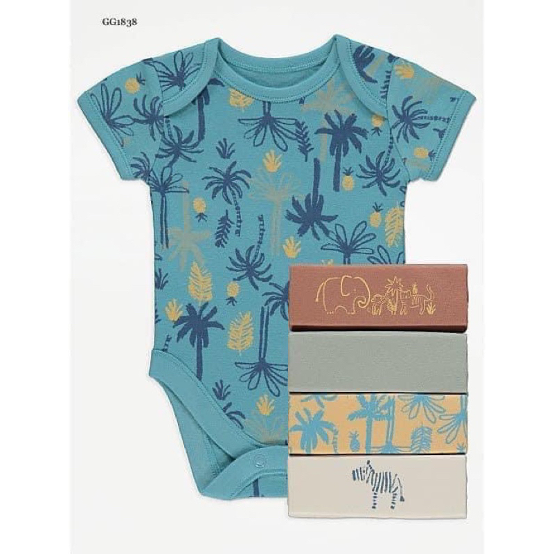 Pass set 5 body bé trai used