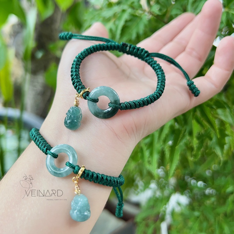 Vòng tay Tỳ Hưu Đồng Điếu Lam Ngoc