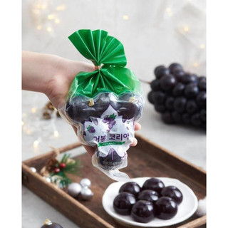 Thạch Nho Nổ Kyoho Jelly Tím (túi 7 viên)