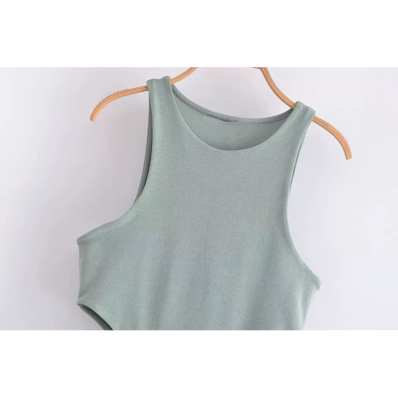 ĐẦM MAXI CUT EO XANH MINT ZR TQXK