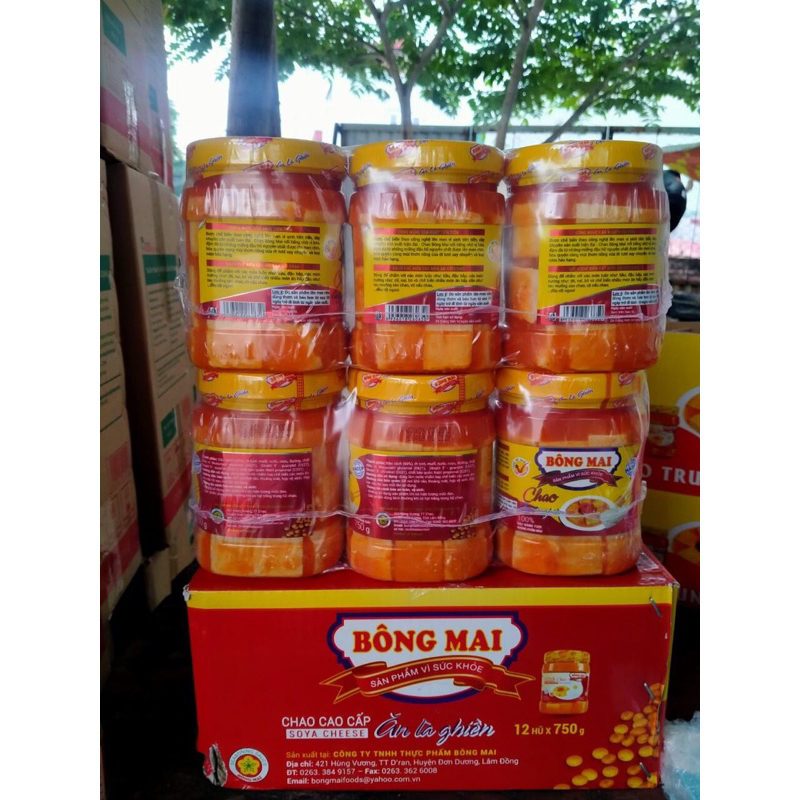 Chao bông mai 750g