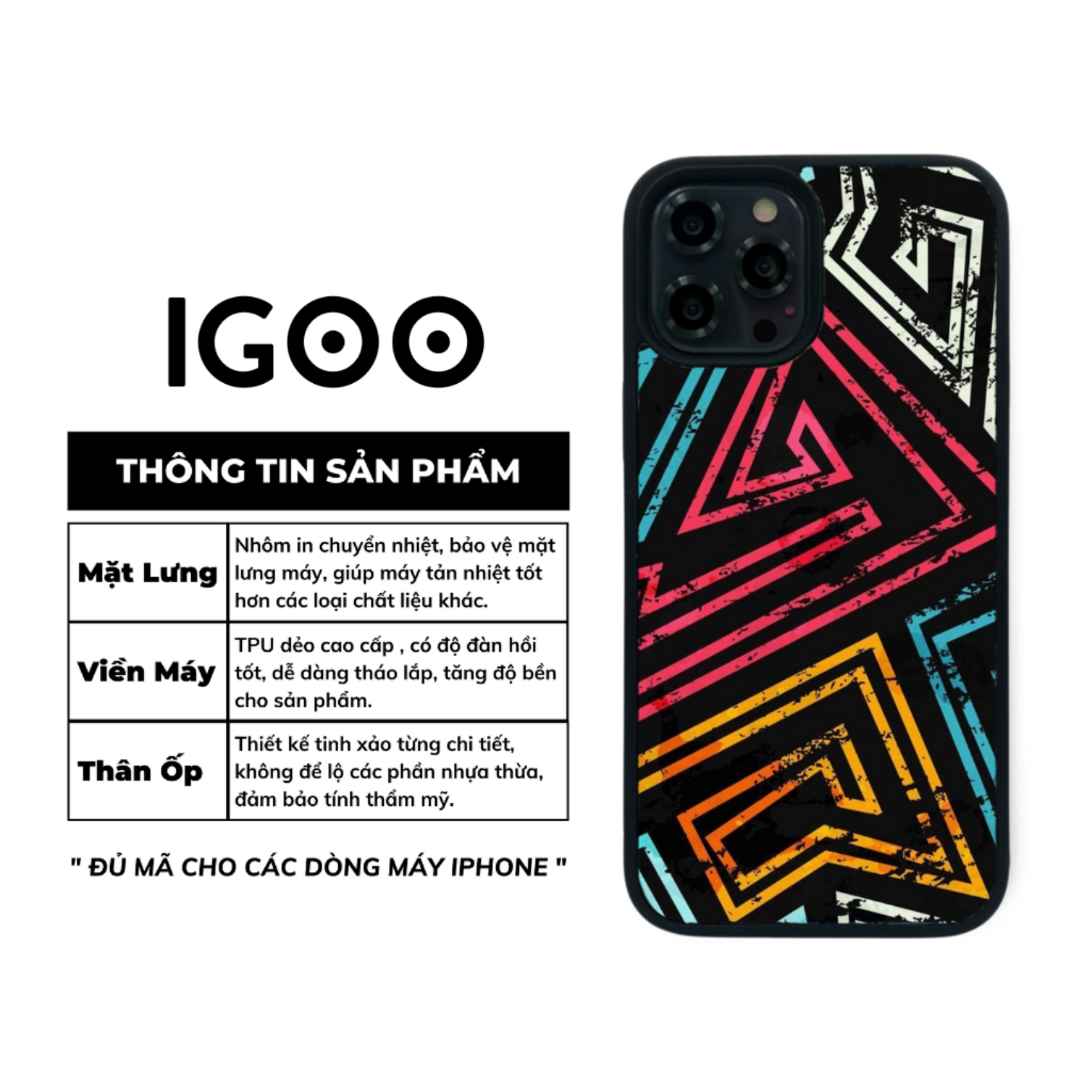 Ốp Lưng IGOO Dành Cho Điện Thoại iPhone IC323