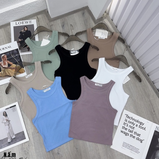 ÁO SÁT NÁCH TRƠN CHẤT COTTON SIÊU DÃN KHÔNG NHÃO HÀNG QC MS11652