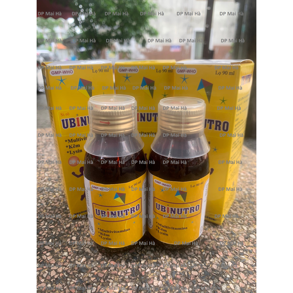 SIRO UBINUTRO 90ML Tăng sức đề kháng, ăn ngon, hồi phục sức khoẻ