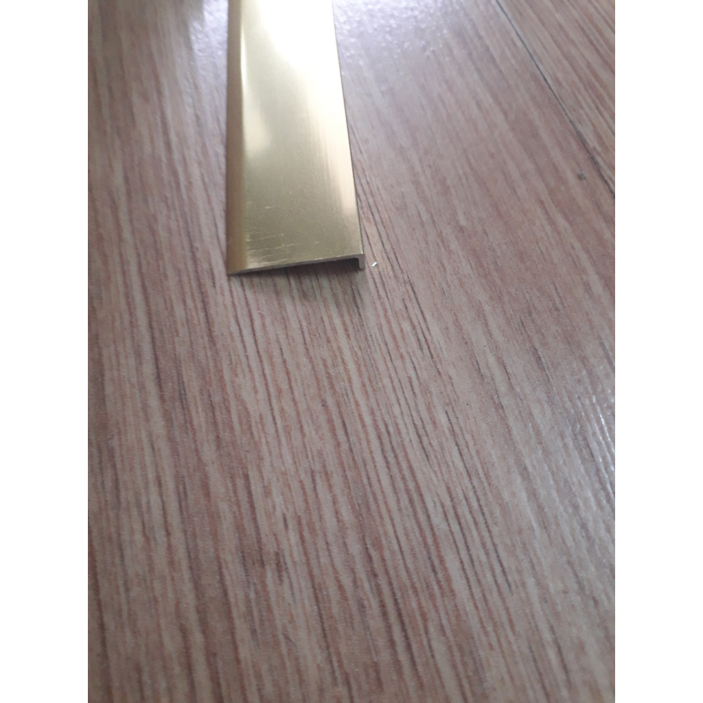 Nẹp nhôm L20x3, nẹp nhôm chữ L,nẹp kết thúc sàn gỗ, thanh dài 2m5, hàng dày 1li, nẹp L nhôm
