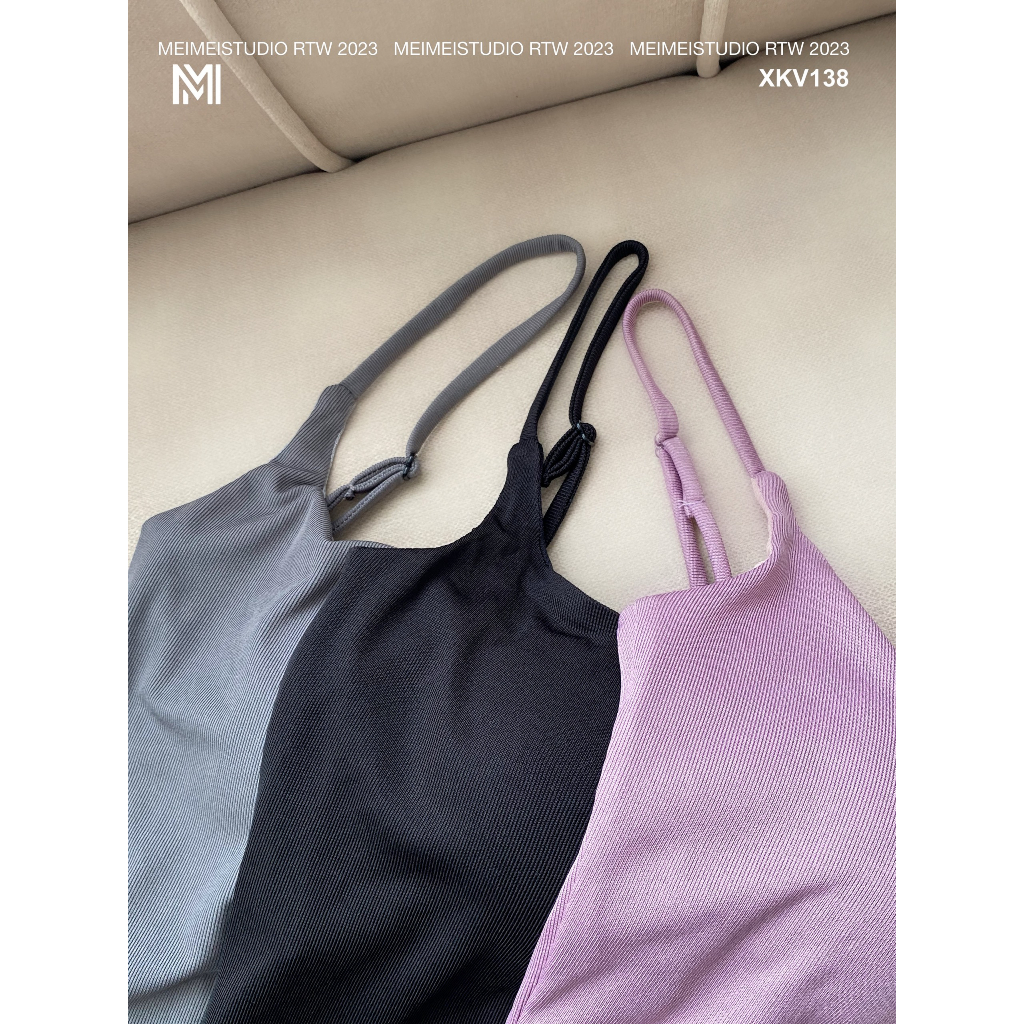 Đầm maxi Cali đan dây hở lưng, váy 2 dây ôm body, vải co giãn thoải mái, mặc đi biển, đi chơi | XKV138 | Meimei Studio