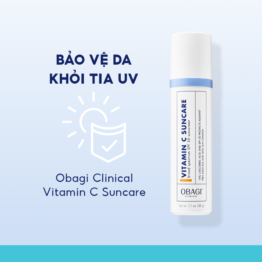 Kem chống nắng OBAGI CLINICAL Vitamin C Suncare Broad Spectrum SPF 30 Sunscreen 48g - Chống nắng, dưỡng da sáng đều màu