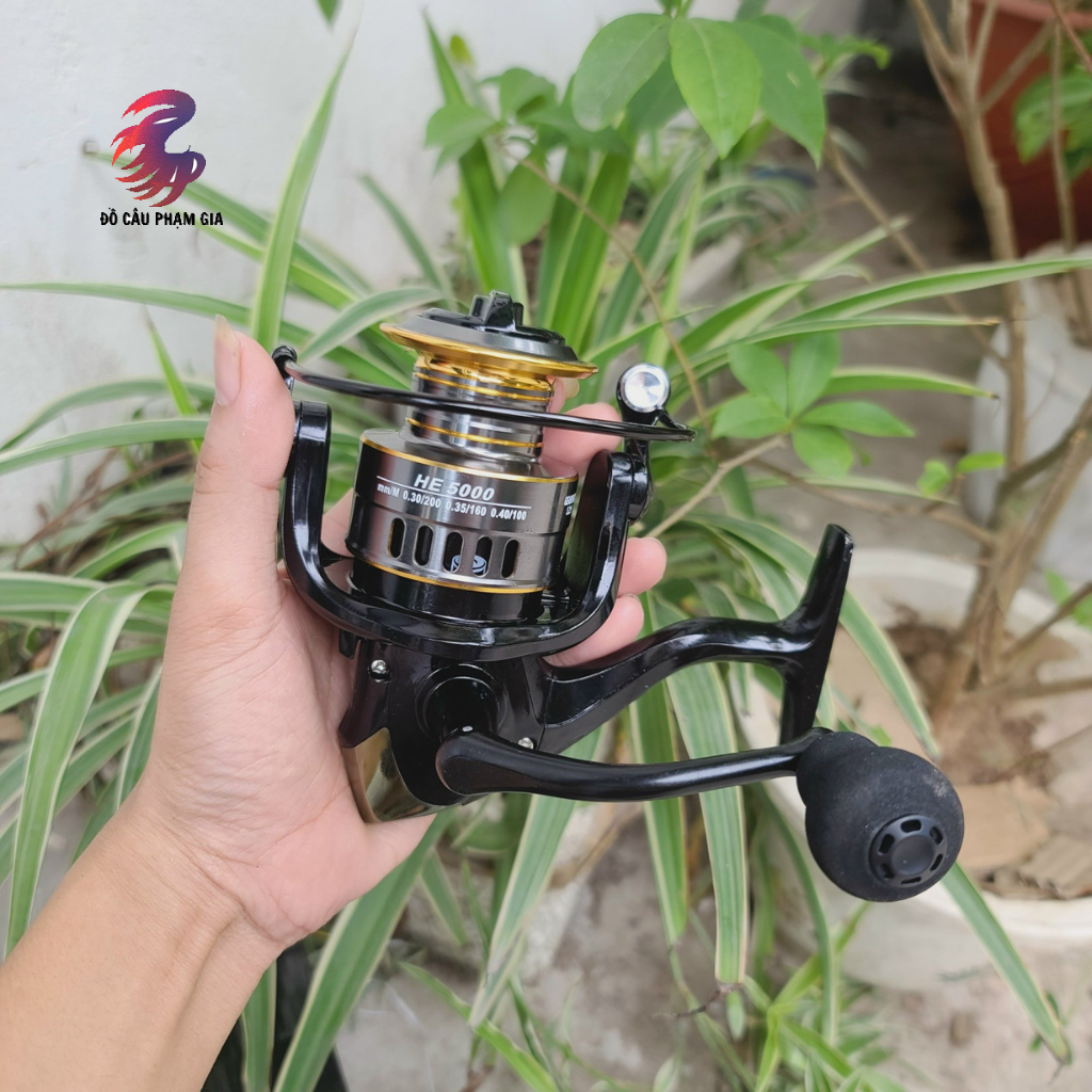 Máy Đứng Câu Lure HE800-HE7000 Siêu Khỏe, Máy Câu Lure HE Full Kim Loại Cao Cấp