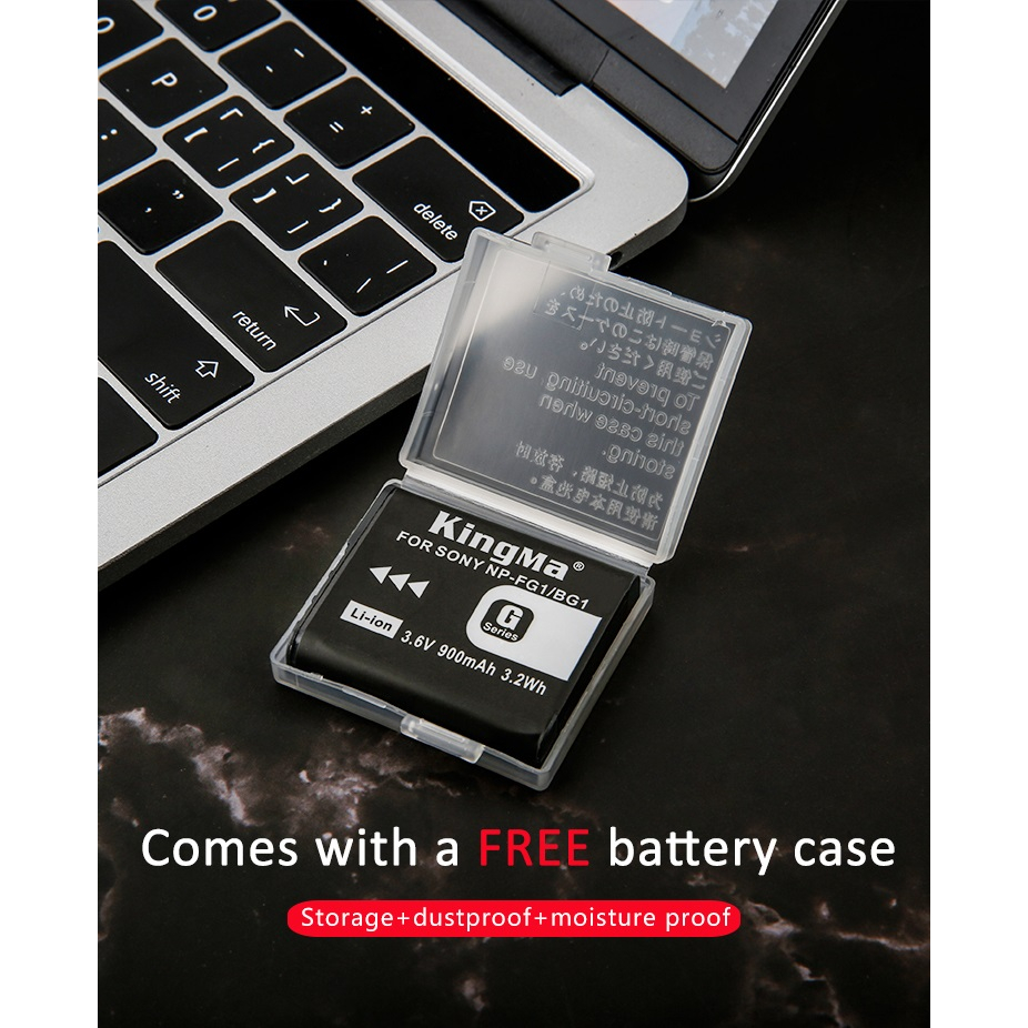 Sony NP-BG1 NP-FG1  | Pin và Sạc máy ảnh SONY Type-G G Series BG FG NP-BG1 NP-FG1 KINGMA Sony Cybershot