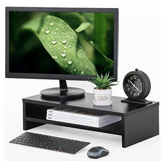 Kệ để máy tính màu ĐEN sang trọng, mẫu mới 2023. Gọn gàng trong góc làm việc, chất gỗ MDF kích thước đa dạng