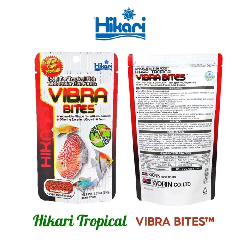 cám hikari vibra bites