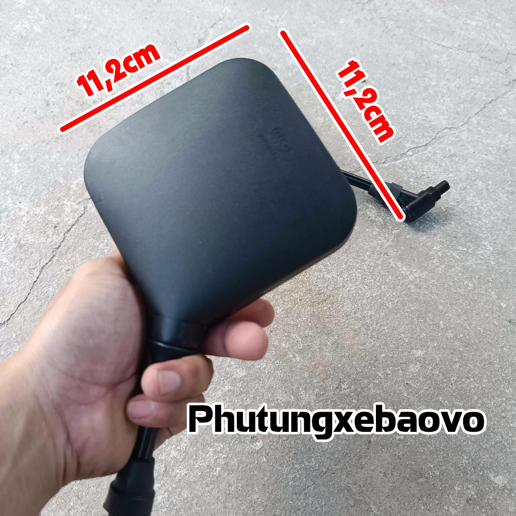 Gương xe máy các loại, kính chiếu hậu xe máy mô tô, xe classic chân ốc 10mm