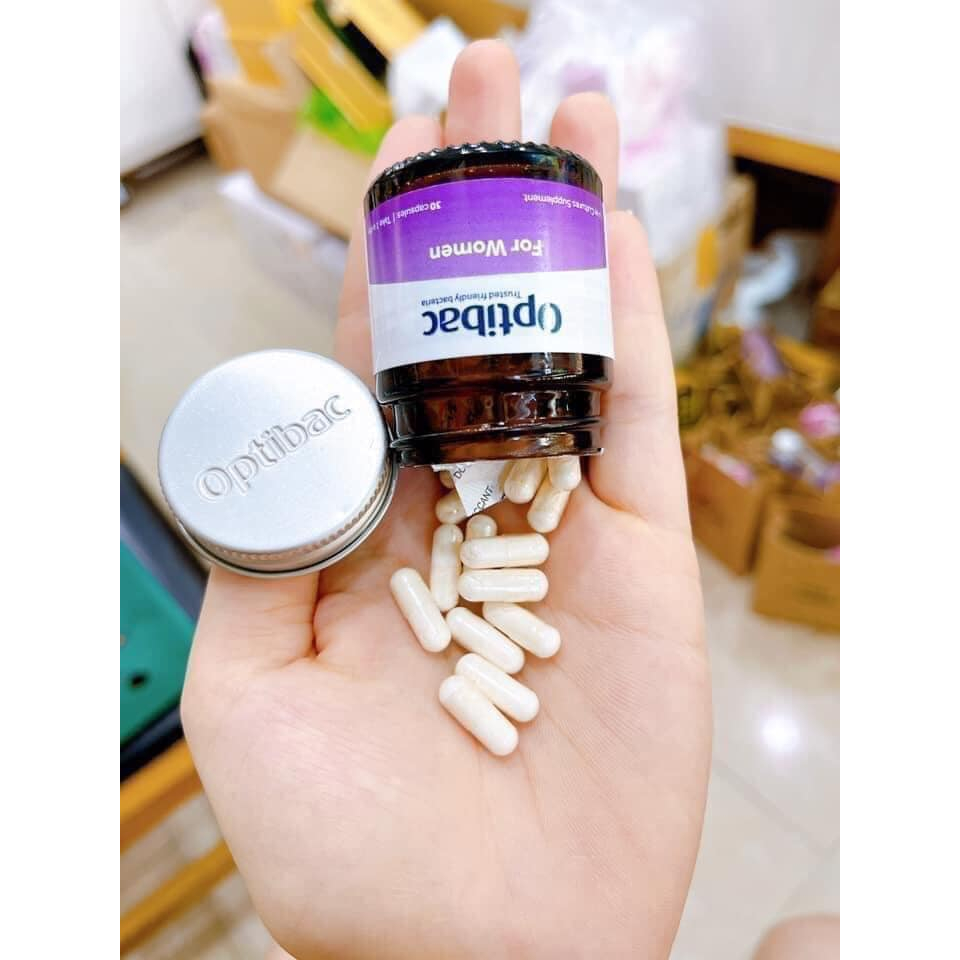 Men Vi Sinh Optibac Tím Probiotics For Women, UK