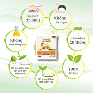 Cháo ăn dặm Mabu số 1 hạt vỡ (400g)