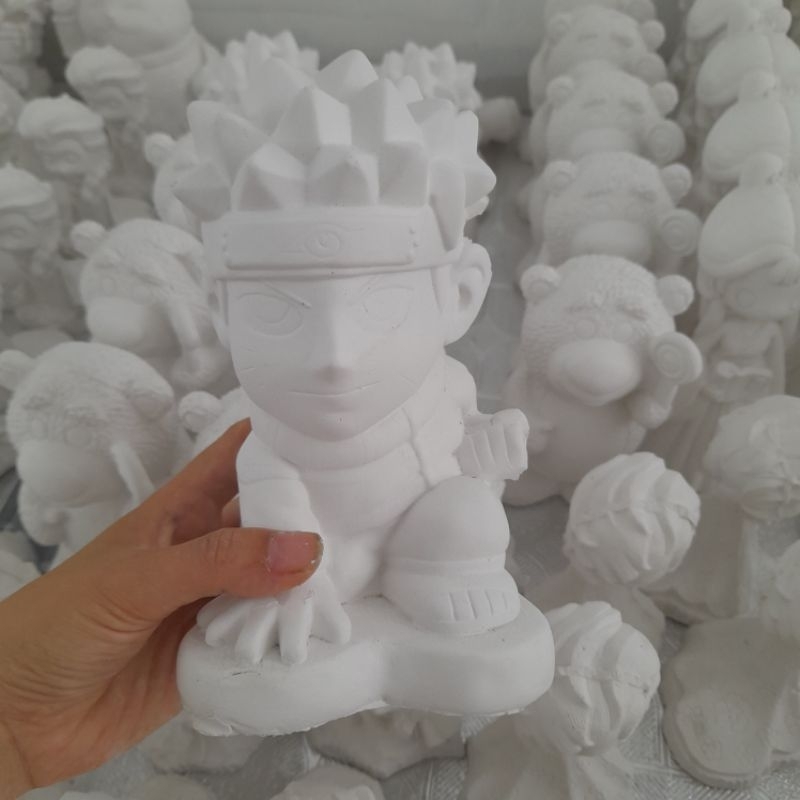 Tượng thạch cao tô màu cho bé size lớn