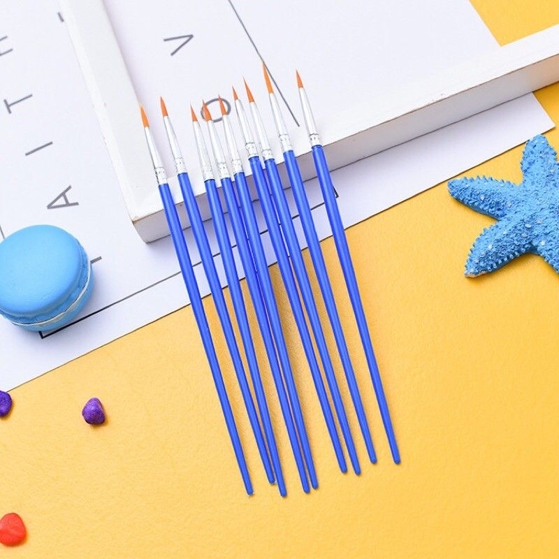 Bộ 8 màu tô tượng kèm cọ