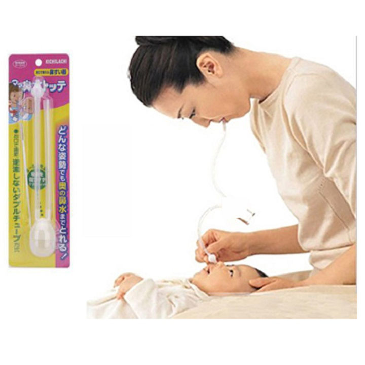 Dụng cụ hút mũi thẳng Kichi cho mẹ và bé BQSHOP