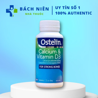 Ostelin Calcium & Vitamin D3 cho bà bầu - sau sinh 130 viên, Canxi Ostelin cho bà bầu của Úc