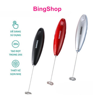 Máy tạo bọt sữa cho các tín đồ yêu thích cà phê cappuccino, latte - samono sw-mfb11, mfr11, mfs11 - bảo hành 12 tháng