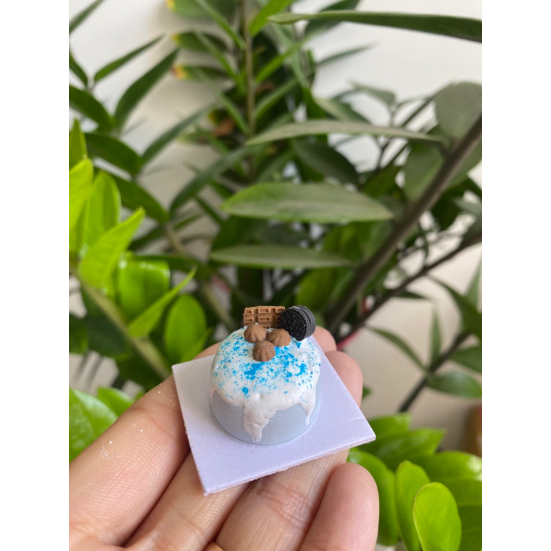 mô hình bánh mini bằng đất sét