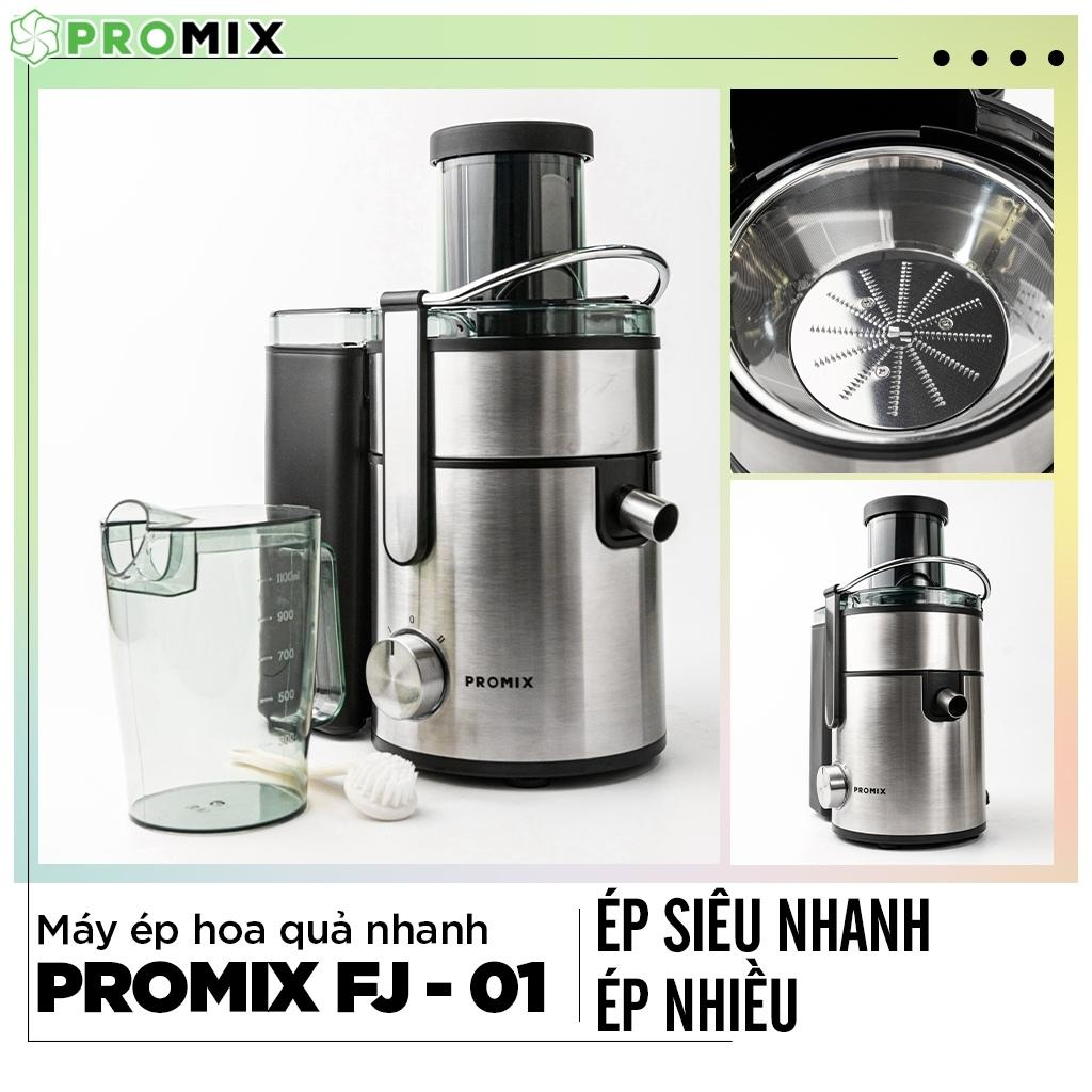 Máy ép nhanh Promix FJ-01 - Máy ép nhanh cho quán FJ01 - Công suất 1000W - Bảo hành 36 tháng - Hàng chính hãng