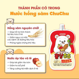 Hồng Sâm Chuchu Hàn Quốc