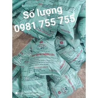 Đất sạch trồng cây,rau hoa cây cảnh bao 10kg