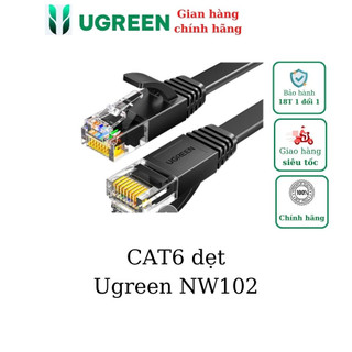 Cáp mạng cat6 dẹt 1m - 5m ugreen 50172 50173 50174 50175 50176