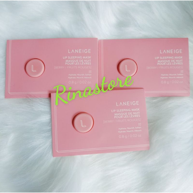 sample mẫu thử son dưỡng Laneige