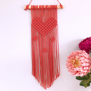 Mành rèm macrame treo tường trang trí decor cải tạo phòng quà tặng sinh nhật