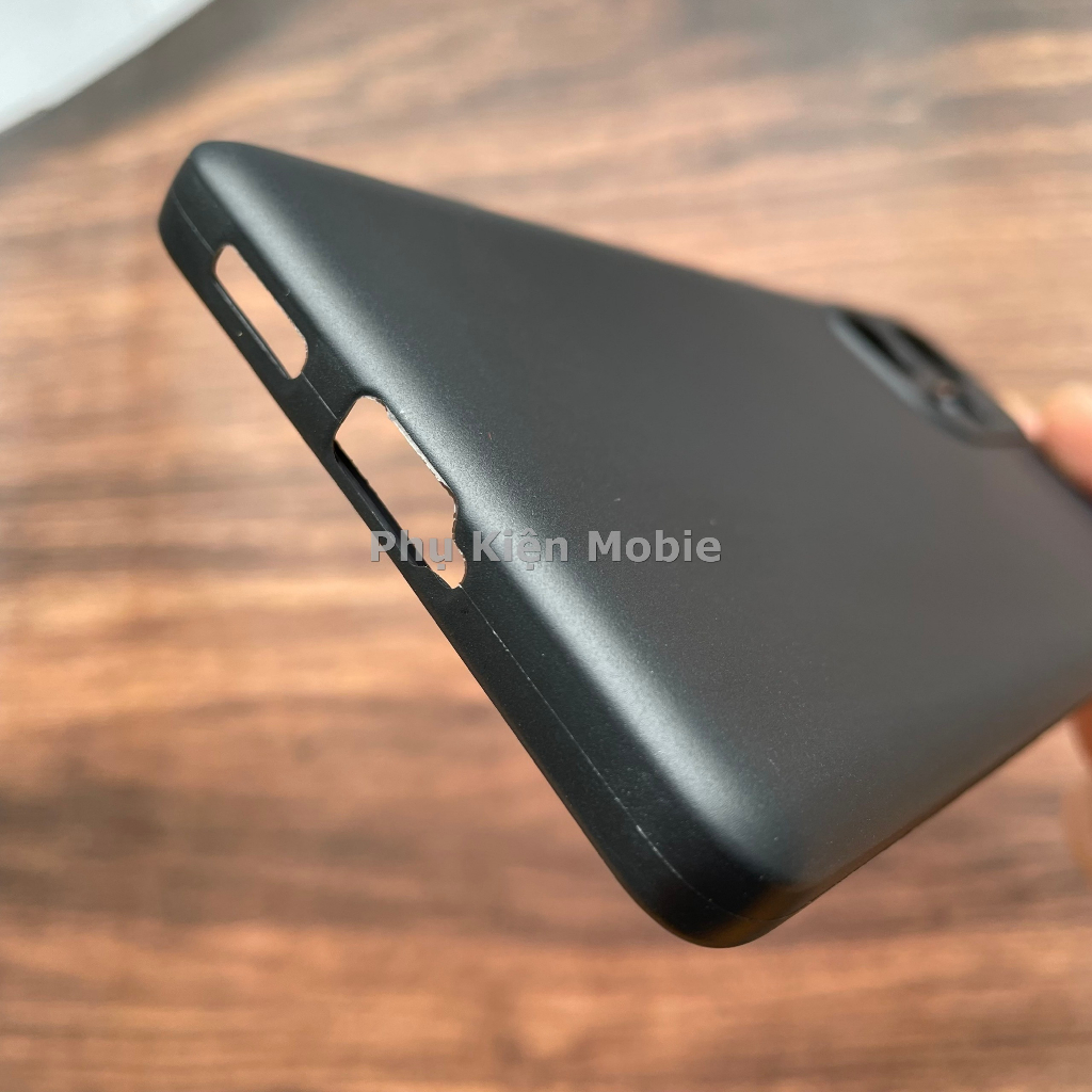 Ốp lưng silicon đen nhám cho Xiaomi Redmi Note 12 Turbo không bám vân tay, khoét riêng từng mắt camera.