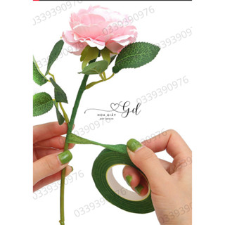 Băng keo sáp quấn cành Đài loan, keo sáp cuốn cành hoa giả loại 1