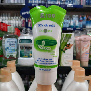 Sữa rửa mặt E100 Bò/Nghệ /Nha đam/Dưa leo 100g