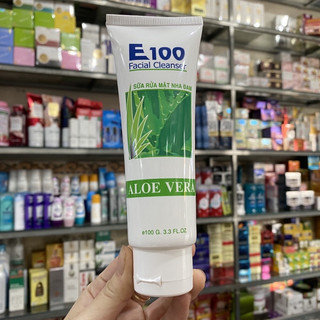 Sữa rửa mặt E100 Bò/Nghệ /Nha đam/Dưa leo 100g