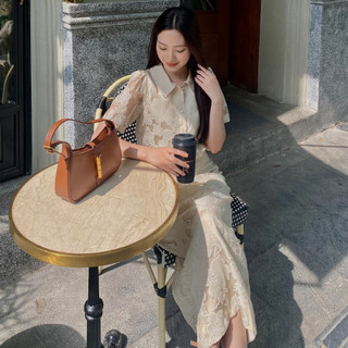 Carolyn - set áo và chân váy tơ organza pax