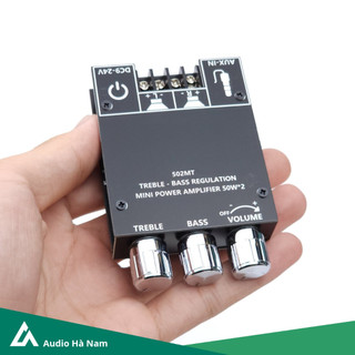 Mạch khuếch đại âm thanh zk - 502mt bluetooh 5.0 công suất 50w + 50w