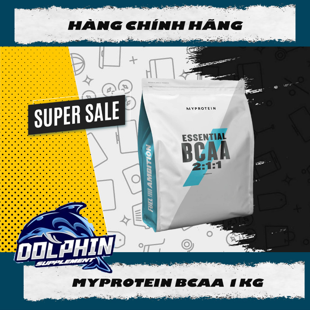 Myprotein - Essential BCAA 2:1:1 - 1kg – 200 Lần dùng