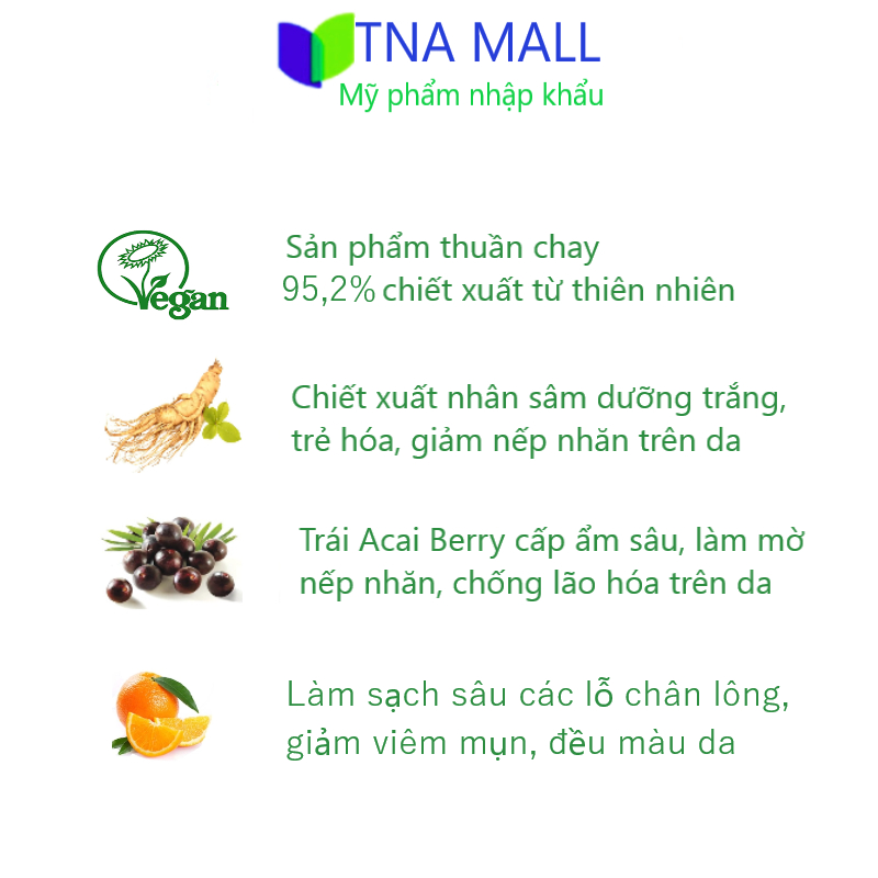 Tẩy da chết hóa học, peel da thuần chay hữu cơ Natura Estonica giảm mụn, làm trắng da, chống lão hóa, giảm nếp nhăn 150m