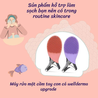 Máy rửa mặt WellDerma Cleansing Fish Hàn Quốc