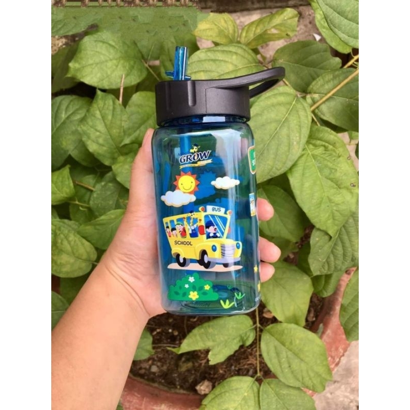 BÌNH NƯỚC CÓ ỐNG HÚT 500ml