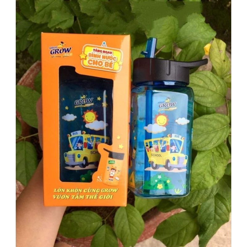 BÌNH NƯỚC CÓ ỐNG HÚT 500ml