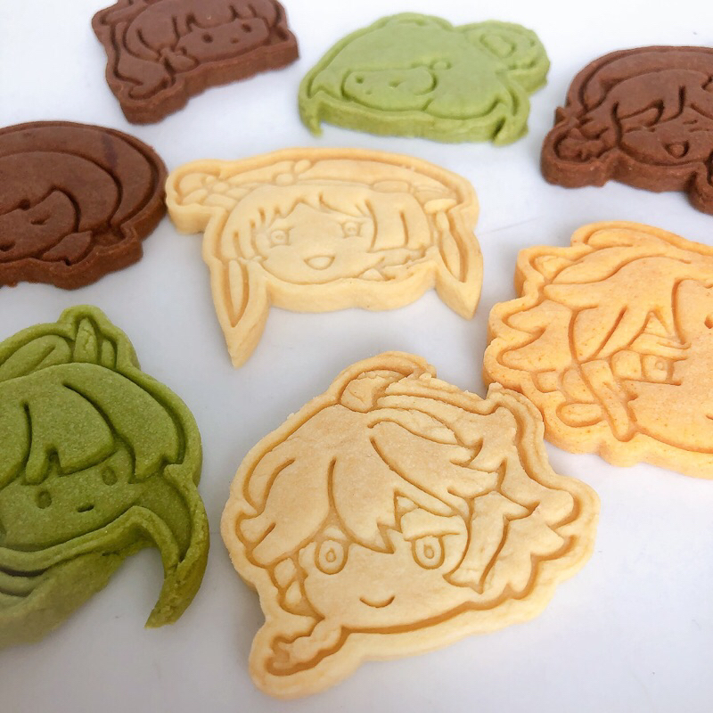 Bánh quy Genshin Impact với 9 nhân vật Aether, Xiao, Venti Scaramouche, nhiều vị bơ, phô mai , matcha , socola