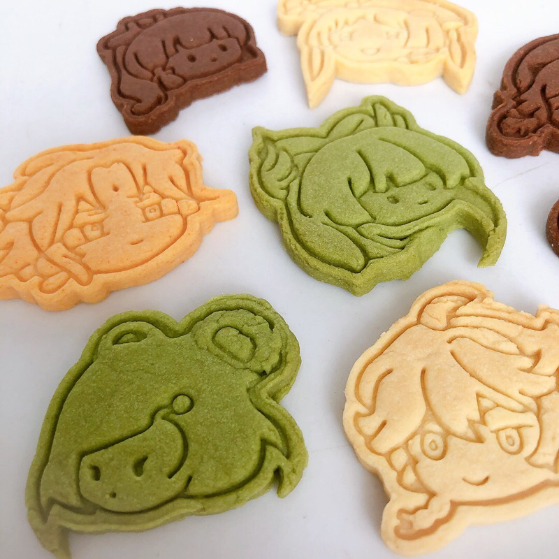 Bánh quy Genshin Impact với 9 nhân vật Aether, Xiao, Venti Scaramouche, nhiều vị bơ, phô mai , matcha , socola