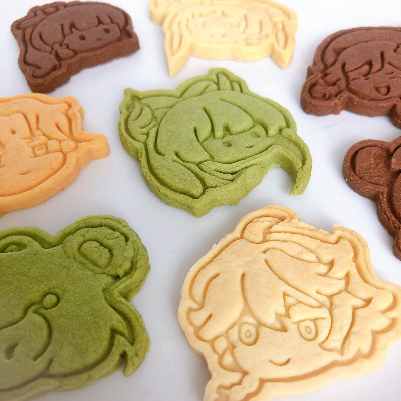 Bánh quy Genshin Impact với 9 nhân vật Aether, Xiao, Venti Scaramouche, nhiều vị bơ, phô mai , matcha , socola