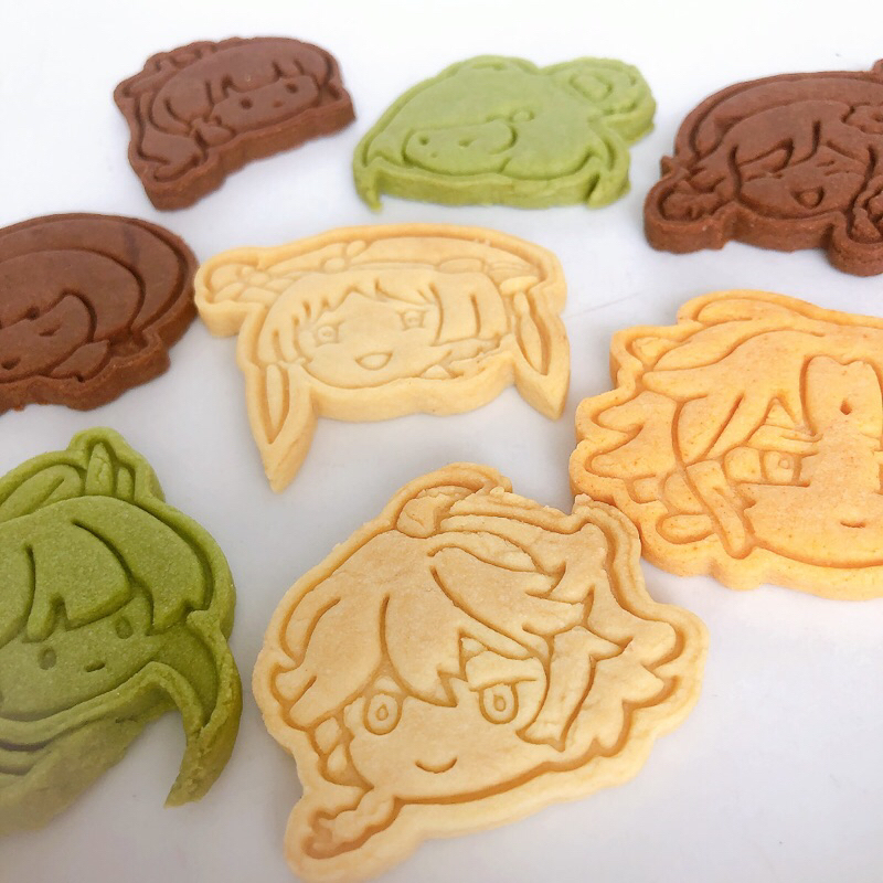 Bánh quy Genshin Impact với 9 nhân vật Aether, Xiao, Venti Scaramouche, nhiều vị bơ, phô mai , matcha , socola