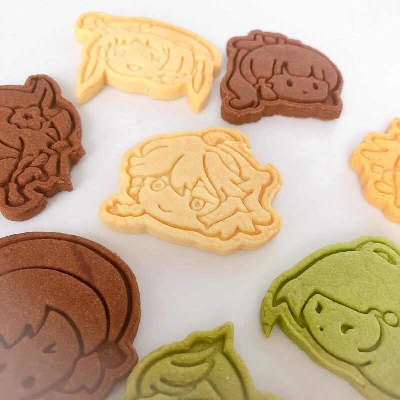 Bánh quy Genshin Impact với 9 nhân vật Aether, Xiao, Venti Scaramouche, nhiều vị bơ, phô mai , matcha , socola