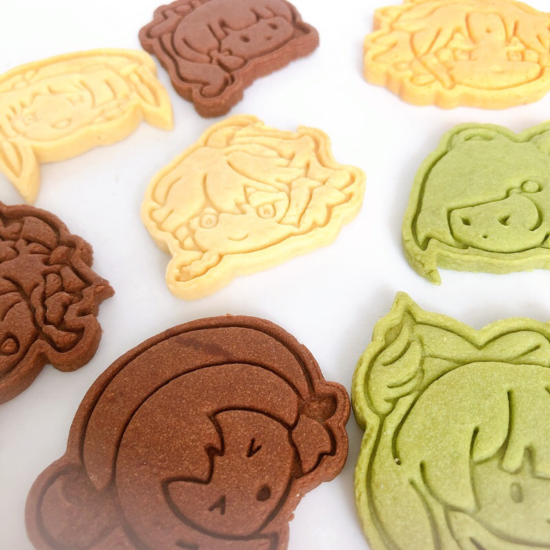 Bánh quy Genshin Impact với 9 nhân vật Aether, Xiao, Venti Scaramouche, nhiều vị bơ, phô mai , matcha , socola