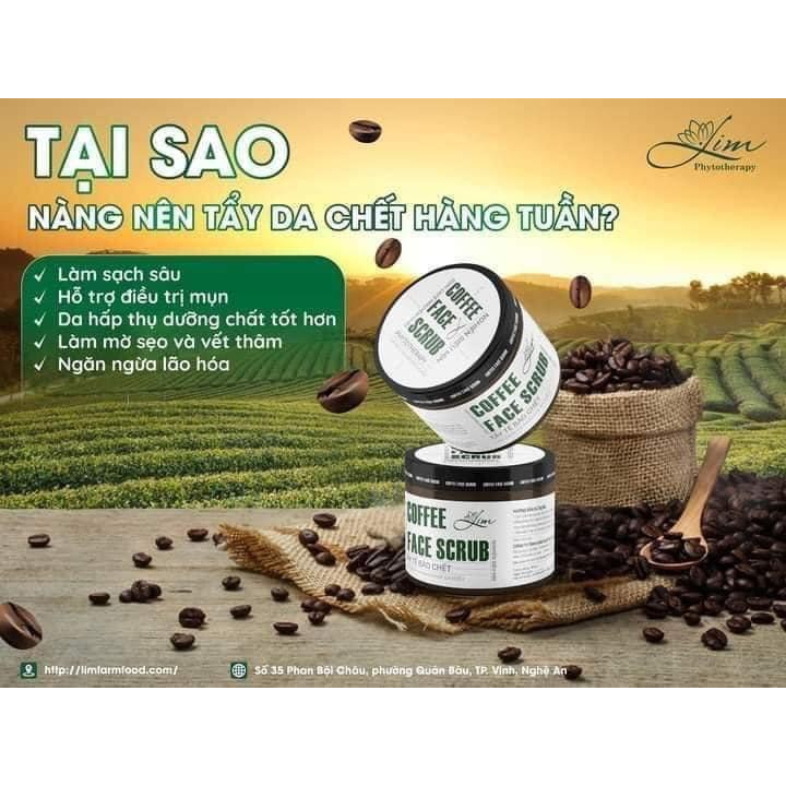 Tẩy Tế Bào Chết CaFe Lim Famr Food